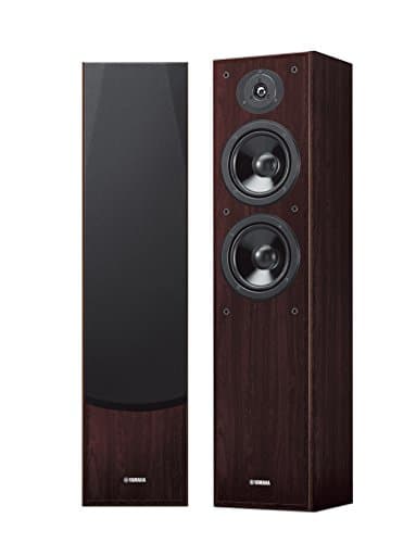 Yamaha NS-F51 Coppia Diffusori da Pavimento Bass-Reflex a 2 Vie, Nero