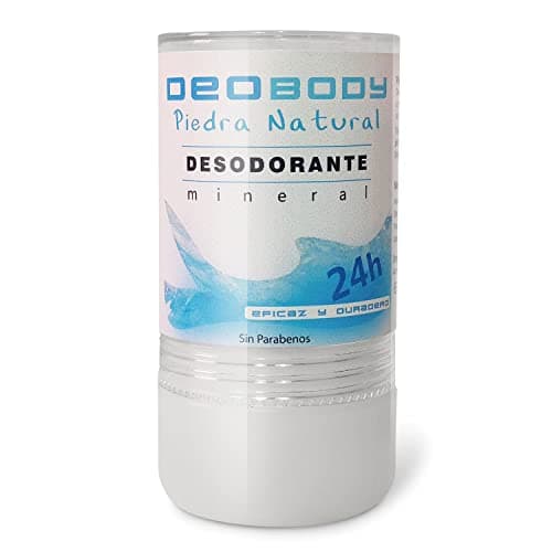 Deodorante Pietra Di Allume Naturale (120g) Per Uomo E Donna. Antitraspirante Per La Sudorazione Intensa Di Ascelle E Piedi, Aenza Alluminio E Senza Parabeni, 100% Naturale