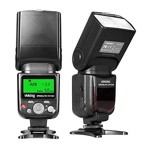 VOKING VK750II TTL Fotocamere Flash Compatibile con fotocamere Nikon D50 D60 D80 D800 D750 D3300 D3400 D3500 D5300