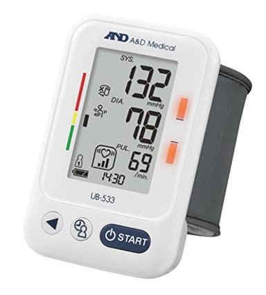 A&D Medical UB-533 Misuratore di Pressione da Polso, Validato Clinicamente