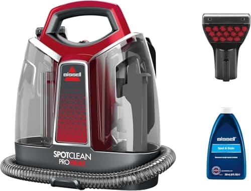 BISSELL SpotClean ProHeat, Lavatappeti, Pulitore Macchie con Tecnologia HeatWave, Lava Tappezzeria per Tappeti, Auto, Pulisci Divani, Moquette, Materassi e Altro, Potente Motore da 330W, 36988