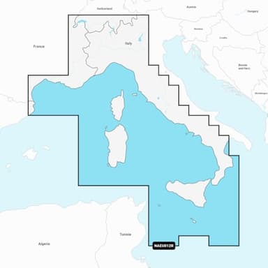 Navionics NAEU012R-MAR MEDITERRÁNEO, CEN. Y OESTE EU012R-REGULAR, NN-815 Other, Multicolor, One Size