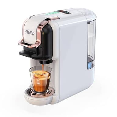 HiBREW Caffettiera a capsule 5 in 1 H2B (bianco)