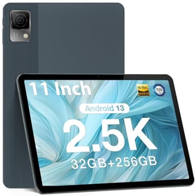 DOOGEE T30 ULTRA Tablet PC, 32GB RAM+256GB ROM(TF 2TB), Helio G99 Octa-Core, Batteria 8580mAh, 11 Pollici 2.5K TÜV SÜD, Dual 4G LTE/SIM, Fotocamera 16MP+8MP, Android 13, Japan Audio/Widevine L1 Blu