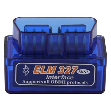 Scanner Diagnostico Auto Mini ELM327 Bluetooth V2.1, Lettore OBD2 Multimarca, OBD2 Auto Diagnostic Scan Tool, Compatibile con iOS e Android, Supporta Protocolli OBD II per Diagnosi Veloce