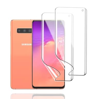 KoasVonson Pellicola Protettiva Idrogel per Samsung Galaxy S10, 2 Pezzi TPU Pellicola Protettiva HD Trasparente Flessibile Idrogel Pellicola, Anti-Graffio