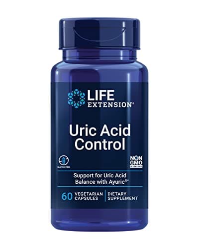 Life Extension - controllo dell'acido urico - 60 capsule vegetariane
