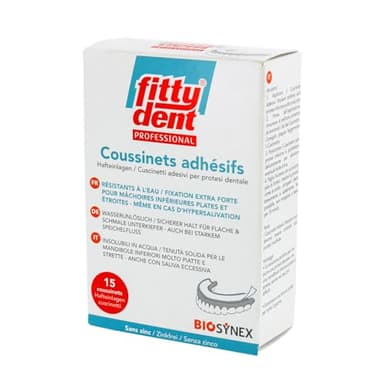 Fittydent Coussinets Adhésifs x 15