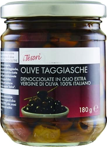 I Tesori Olive Taggiasche Denocciolate, 180g