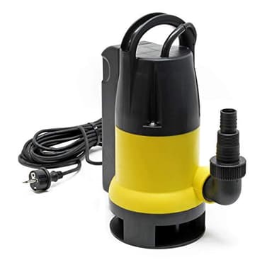 Wiltec Pompa sommersa acque Nere 8000 l/h 400 w prevalenza 5 m Elettropompa a Immersione