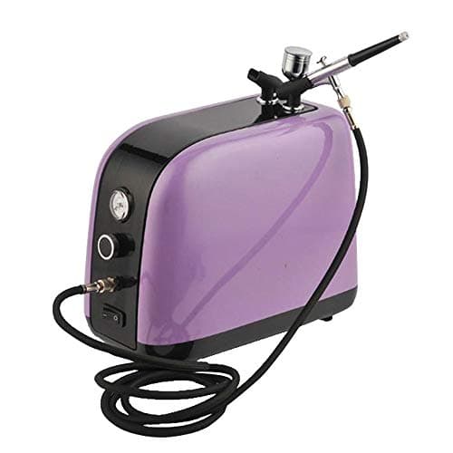 LZHYA Macchina Iniezione Ossigeno Viso, Spray Spruzzatore Ossigeno Facciale Micro-Nano Idratante Bellezza Pistola Spruzzo, Dell'iniettore Flusso d'Aria: 20-23L / MIN, Pressione: 5PSI / 43PSI (Purple)
