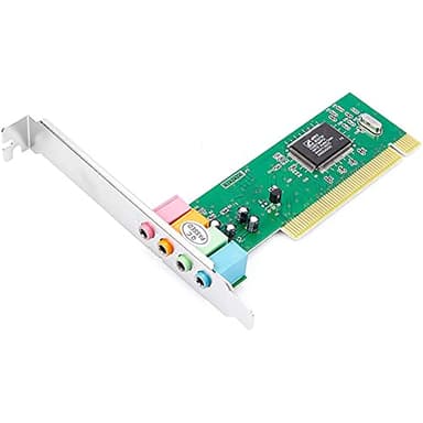 B34C Scheda audio PCI per PC 5.1 PC Scheda audio interna Gameport 4 canali 5.1 Dolby Digital Surround