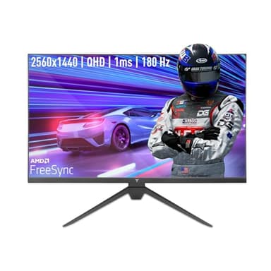 YEYIAN Schermo piatto Gaming Avance 2K 27" QHD | 2560 x 1440 | pannello IPS | vista 178° | 3000:1 | 180 Hz | 16:9 | 16,7 milioni di colori | tempo di risposta 1 ms | VESA | DisplayPort/HDMI