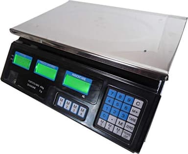 TEMPO DI SALDI Bilancia Elettronica Digitale Professionale Da 5 Gr A 40 Kg Con Divisione 5 Gr