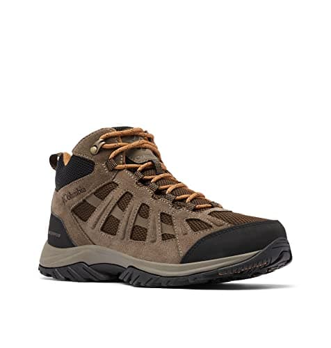 Columbia Redmond 3 Mid WP, Scarpe da Trekking Uomo, Cordovan/Elk 2023 , 48 EU