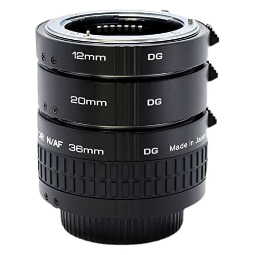 Kenko Accessori per macchine fotografiche DG Set di tubi di estensione For Nikon-F 12mm/20mm/36mm