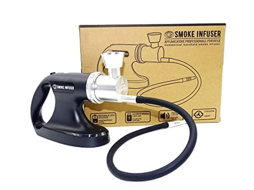 Agnelli NOVITA' AFFUMICATORE PISTOLA AFFUMICATRICE PROFESSIONALE A FREDDO SMOKE INFUSER di PENTOLE AGNELLI - BRACIERE IN ALLUMINIO - NUOVO MODELLO