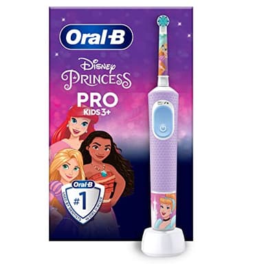 Oral-B Spazzolino Elettrico Ricaricabile Pro Kids Principesse Disney, 1 Testina, Per Bambini da 3 Anni In Su. 1 Spazzolino