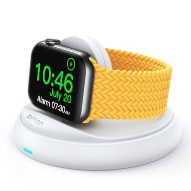 JOYROOM Caricatore per Apple Watch [Apple Certificato MFi], Magnetico Ricarica Carica Apple Watch con 1m cavo USB C, Apple Watch Charger compatibile con iWatch Series 9/8/7/6/5/4/3/2/SE/Ultra-Bianca