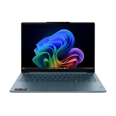 Lenovo Yoga Slim 7 Notebook Copilot+ PC - Display OLED 14" WQXGA (1920x1200), AMD Ryzen AI 7 350, RAM 32 GB, 1 TB SSD, Grafica AMD Radeon 860M, Windows 11 H, 2 anni Premium Care - Tidal Teal