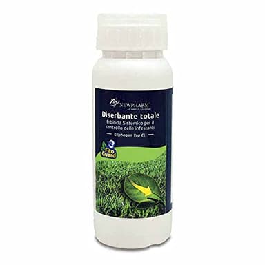Glifosate Diserbante Totale Erbicida 500 mL Contro infestanti foglia larga e stretta