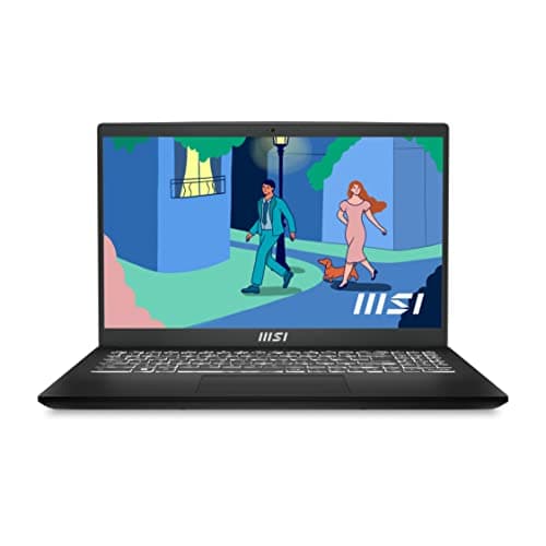 MSI Modern 15 B12M-089IT, Notebook 15.6" Full-HD 60Hz, Intel I5-1235U, Intel Iris Xe, 8GB RAM DDR4 3200MHz, 512GB SSD M.2 PCIe 3, WiFi 6E, Win 11 Home [Layout e Garanzia ITA] Nero