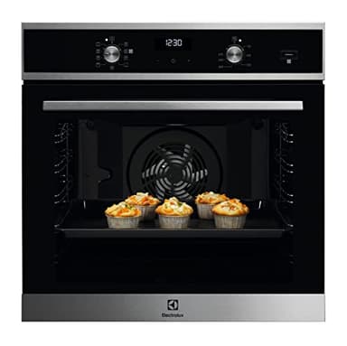 Electrolux Serie 600 Forno Elettrico da Incasso a Vapore Multifunzione, Capacità 72 L, EOD5H40X, Classe A, Ventilato Cottura e Pulizia a Vapore Potenza, 589x596x569 mm, Acciaio Inox