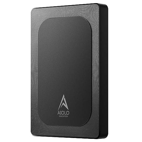 Aiolo Innovation Hard Disk Esterno 4TB -2,5" Ultra Slim Portatile Memoria Esterna USB3.0 SATA HDD Storage per PC, Macbook, PS4, PS5, Xbox series, Wii u, TV, Smartphone (Disco Esterno 4 Tera)