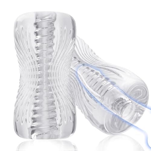 Masturbatore Uomo Sex Toys - Sex Toy Realistico Masturbatori per Uomini Maschile Tascabile Reale Giocattolo Erotico per Sesso, Stretta Apertura Anale Pompino per Gli con 3D Vagina Giocattoli Sessuali