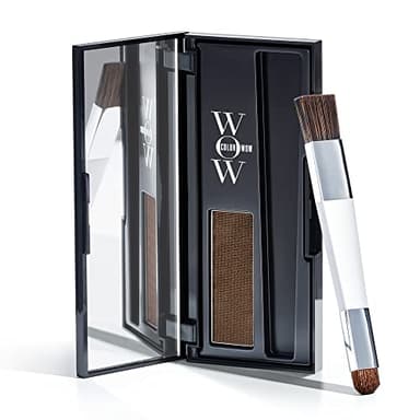 ColorWow - Root Cover Up, Kit per coprire la ricrescita dei capelli, in polvere minerale, Marrone (Medium Brown)