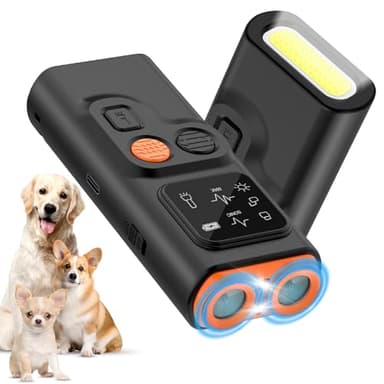 BIRDTOBR Antiabbaio per Cani Ultrasuoni, Portatile Antiabbaio Ultrasuoni per Cani, Ricaricabile Anti Abbaio Portata Effettiva 6M, Dispositivo Anti Abbaio per Cani Grande/Piccola Taglia