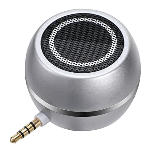 Bestcool Mini Altoparlante portatile, Altoparlante per Telefoni Cellulari with 3.5mm Aux Audio Jack Plug e Batteria Incorporata Per iPhone, iPad, iPod, Tablet, Computer