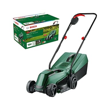 Bosch Rasaerba a Batteria EasyMower 18V-32-200 (Senza Batteria, 18 Volt System, Larghezza di Taglio: 32 cm, in Confezione di Cartone)