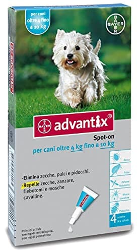 advantix Spot-ON per Cani Oltre 4 kg Fino a 10 kg - Offerta 3 Confezioni