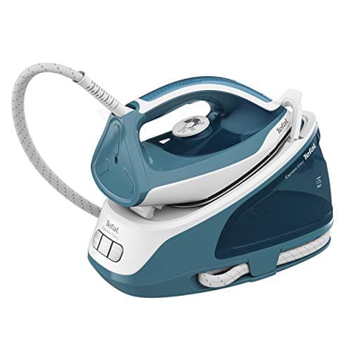 TEFAL Espress Easy Ferro da Stiro a Vapore, Blu/Bianco, Nero, Ciano, Magenta, Giallo