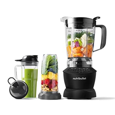 YEBABFIT Nutribullet Full-Size Blender Combo 1200W - Nero opaco