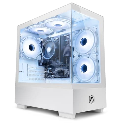 Vibox VI-213 PC Gamer Bianco • AMD Ryzen 3 3200GE 4,0 GHz • Radeon Vega 8 • 8 GB RAM • 1 TB SSD • Linux OS • WiFi