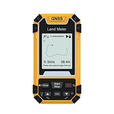 Macchina per la topografia, S1 GPS portatile GPS GLONASS SBAS BeiDou Misuratore di misurazione del terreno Misurazione della montagna Strumento di rilevamento del terreno con schermo da 2,4 pollici ,