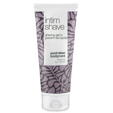 Australian Bodycare Intim Shave 100ml, Crema per la depilazione intima, pH bilanciato con tea tree oil per peli incarniti e irritazioni da rasoio | per rasatura inguinale, zona bikini, pelle Sensibile