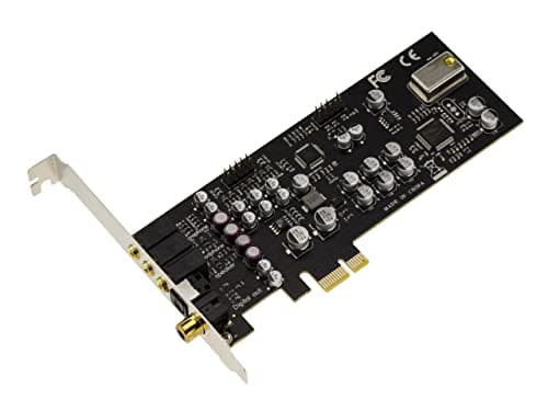 KALEA-INFORMATIQUE Scheda audio HIFI HD 7.1 24-bit 192KHz 100db su slot PCIe con chipset Cmedia OXYGEN CM8828 / CM9882A - ALTO e BASSO PROFILO