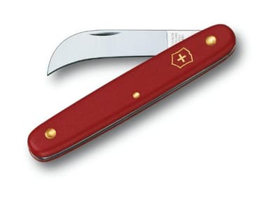 Victorinox, Coltello per potatura XS, Professionale, per Vivai e Giardinieri, Svizzero, poliammide, rosso, Lama, ricurva