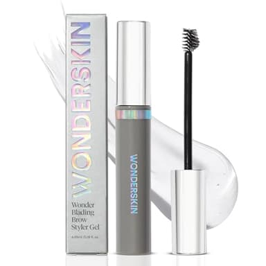 Wonderskin Wonder Blading Brow Styler Gel, Gel Per Sopracciglia Trasparente A Lunga Durata, Styler Per Sopracciglia Leggero E Volumizzante