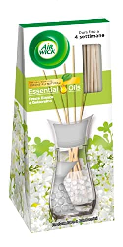 Airwick Fresia Bianca e Gelsomino Profumatore ambiente bastoncini 25 ml