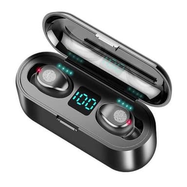 Davilis Auricolari senza fili Bluetooth 5.3 Universali Impermeabili IPX7 Cuffie Sportive con Microfono 120 ore Stereo HiFi 9D Bassi Profondi, Touch, Cancellazione Del Rumore