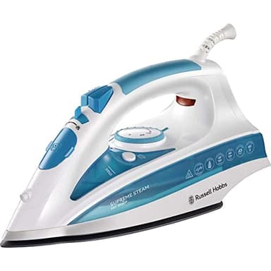 Russell Hobbs Ferro da Stiro a Vapore [2600W, 210g Boost di Vapore Extra, 70 g/min di Vapore] Steamglide Pro Serbatoio 300 ml, Ceramica, Autopulizia e Funzione Spray, Anticalcare, Anti-goccia 20562-56
