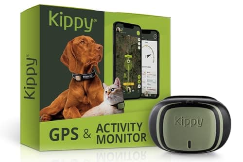 Kippy EVO | GPS per Cani - Localizzatore per Cani e Gatti Impermeabile con GPS per collare - Tracker di Attività e Salute del tuo Cane, con Recinto Digitale e Notifiche - Colore Verde