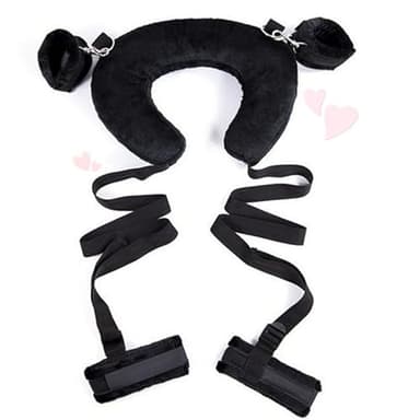 WreGmgg-𝙎𝙚̣𝙭 𝙏σ𝙮𝙨 Cuscino Di Nylon Nero, Cura Delicata Per Il Sonno-533