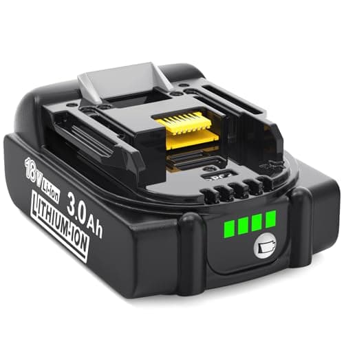 MoeuGreenBattX Batterie per Makita Batteria 18V: 3Ah Li-ion Batteria Compatibile BL1850B BL1860B BL1830B 194205-3 LXT400