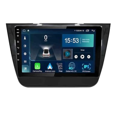 Android 14 Autoradio per MG ZS 2014-2017 10 Pollici Stereo Auto Radio Doppio Din con CarPlay/Android Auto GPS USB Bluetooth WIFI FM Comandi al volante Touchscreen(S-3(4G+32G))
