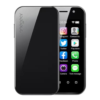 ONEGEAR XS14PRO mini smartphone, 4/64 GB di memoria espandibile fino a 128 GB, Sistema operativo Android 9.0 Display di 3.0 inches, IPS touch screen, Rete 4G